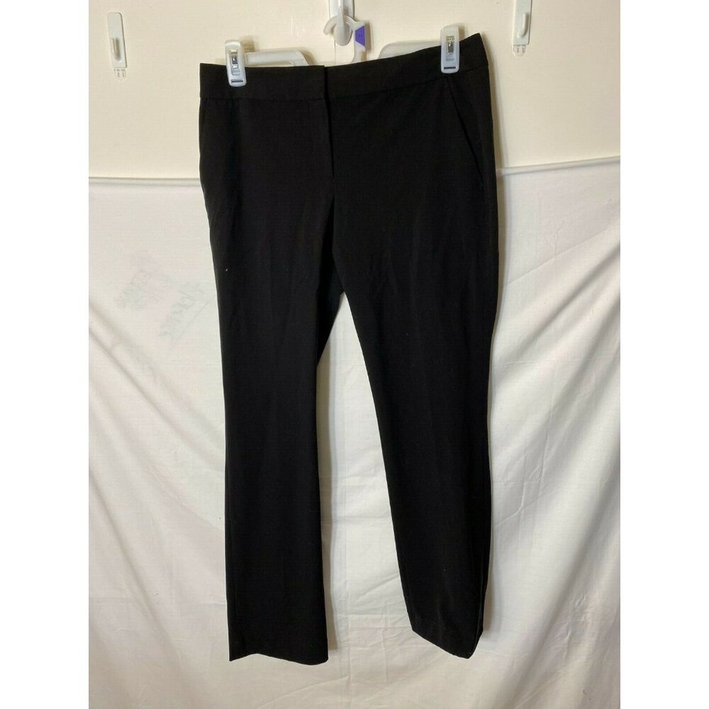 Women's Black Office Dress Pants Pockets Medium 8 Goth Vibes Classic Normcore